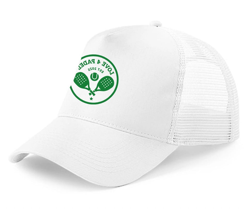 White cap, Love4padel