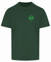 Love4Padel eden green unisex cotton t-shirt with green logo